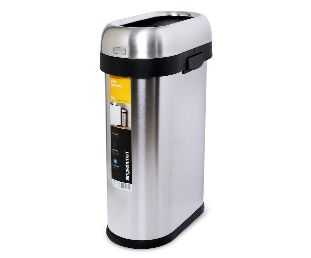 50L Slim Open Can-Brushed (CW1467)